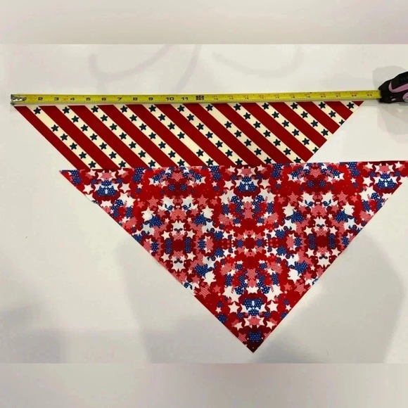 None Other - NEW without tag (NWOT) Dog (pet) Bandanna pack of 2